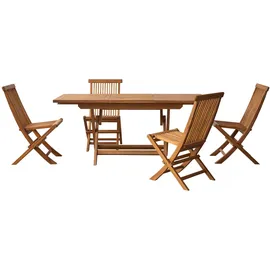 Tikamoon Capri Set 4-tlg. Braun