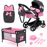 Bayer Dolls pram Xeo mega set (17060AB)