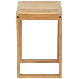 Wenko Hocker BAMBUSA (BHT 40x30x46 cm) - BHT 40x30x46 cm