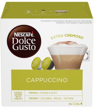 Kaffeekapseln NESCAFÉ® Dolce Gusto® Cappuccino, 8+8 tk.