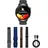 47 mm Schwarz Silikonband Schwarz