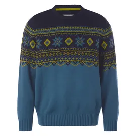 Babista Rundhalspullover Blau M