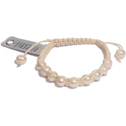 Perlenarmband ADELIA ́S "Damen Perlenschmuck Süsswasser Perlen Armband", weiß, Armbänder, Damen, Damen Perlenschmuck