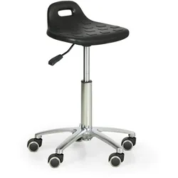 Werkstatthocker PUR mit Hebel