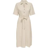 Jdy Blusenkleid Midi Beige 36