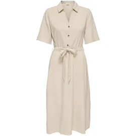 Jdy Blusenkleid Midi Beige 36