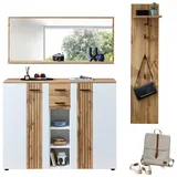 Innostyle Sparks Garderobenset 185x202x38 weiß