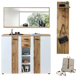 Innostyle Sparks Garderobenset 185x202x38 weiß