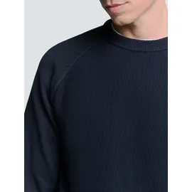 No Excess Rundhalspullover Blau XL