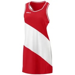 Wilson Tenniskleid Team II 2021 rot/weiss Damen