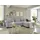 ed exciting design Eckcouch Polyester 3-Sitzer Grau