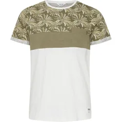 Rundhalsshirt SOLID "Rundhalsshirt SDFlorian", Herren, Gr. XL, grün (aloe), Obermaterial: 100% Baumwolle CO., Shirts Rundhalsshirt