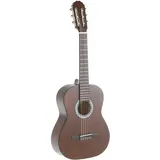 Gewa Konzertgitarre, Gitarre Basic, Korpus Linde, Griffbrett Pakkaholz, verchromte Mechaniken, 1/2 walnussfarben