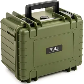B&W International Transportkoffer wasserdicht 2000 bronze/grün für DJI Mini 5 Pro/Lito 1/Lito X1