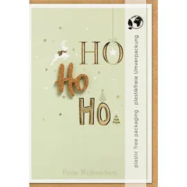 Perleberg 3 Stück Perleberg Weihnachtskarte Moments Collection Kork 4027421720658 Perleberg