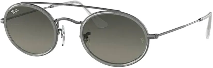 Ray-Ban RB3847N 004/71 Oval Double Bridge Sonnenbrille Gr. Farbe:RB3847N004/71