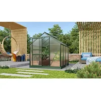 Vitavia Gewächshaus Venus 5000 Smaragd 5 m2 inkl. Fundament