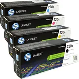 HP 4 HP Toner W2200A-W2203A 220A Multipack K C M Y 4-farbig