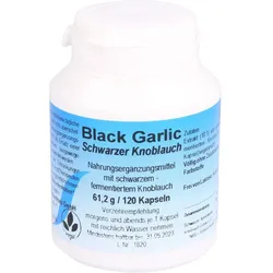 BLACK GARLIC schwarzer Knoblauch Kapseln 120 St.