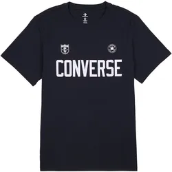 T-Shirt CONVERSE, Herren, Gr. XL, schwarz (converse schwarz), Obermaterial: 100% Baumwolle, sportlich, Shirts