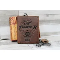 GREENBURRY Racing Collection Bristol Herren Geldbörse RFID braun