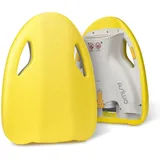 Asiwo Schwimmbrett Elektronisches, Schwimmen Kickboard Trainingsausrüstung Elektrisches Kickboard 3-Gang-Wassersport-Schwimmbecken für Erwachsene und Kinder (Gelb)