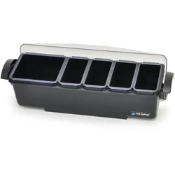 San Jamar The Dome Garnish Center  - BD4005S