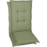 GO-DE grün hellgrün, B:50cm T:108cm, Polyester, Polsterauflagen, für Mittellehner