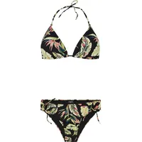 Protest Fluo Triangle Bikini - True Black - M
