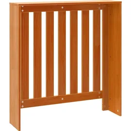 vidaXL Heizkörperverkleidung Wachsbraun 79,5x19x84cm Massivholz Kiefer
