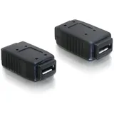 DeLock Adapter [2x USB micro-A+B Buchse