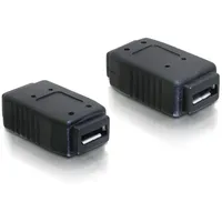 DeLock Adapter [2x USB micro-A+B Buchse