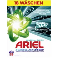 Ariel Vollwaschmittel Pulver Touch of Unstoppables 18WL - 18.0 WL