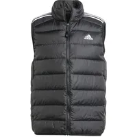 Adidas Herren Essentials 3-Stripes Light Down Vest, Black, M