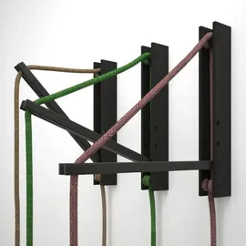creative cables Wandhalterung Pinocchio Holz Schwarz