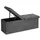 Songmics Sitztruhe LSF76GYZ dunkelgrau Stoff 110,0 cm