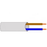 Kabel & Leitungen Mantelleitung NYM-O 2x1,5, - 100m Ring,