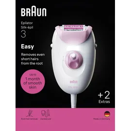Braun Silk-épil 3 SE3-031 rosa/pink
