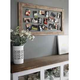 northix Bilderrahmen modern braun 100x60 cm 2er Set