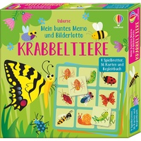 Usborne Verlag Mein buntes Memo und Bilderlotto: Krabbeltiere