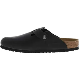 Birkenstock Boston Nubukleder geölt schwarz 38