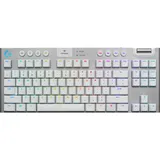 Logitech Logitech G915 TKL weiß, LEDs RGB, GL Tactile, USB/Bluetooth, ND (920-009663)