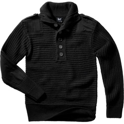 Brandit Alpin Pullover, schwarz für Männer