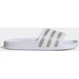 adidas Adilette Aqua Cloud White / Platinum Metallic / Cloud White 39