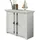 furn.design Sideboard 105 x 90 cm Weiß / Pinie