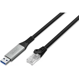 Digitus USB 3.2 Gen1 - RJ45 Ethernet Kabel, 1Gbit/s, 5m