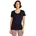 Scoop T-Shirt Damen Blau M