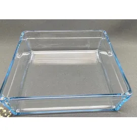 Pasabahce Borcam Backform Glas Servierform Ofenschüssel Quadratisch 59314