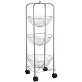 5five simply smart Küchenwagen in silbern | Gr.: onesize