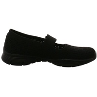 SKECHERS Seager Simple Things Mary Jane Schuh, Schwarz, 36